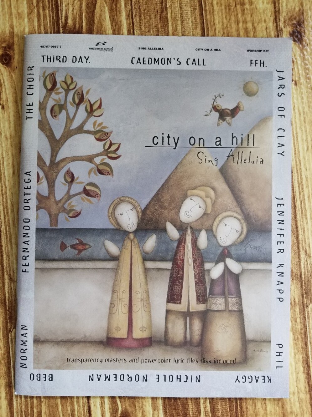 City on a Hill Sing Alleluia Sheet Music Songbook Worship Kit Brentwood